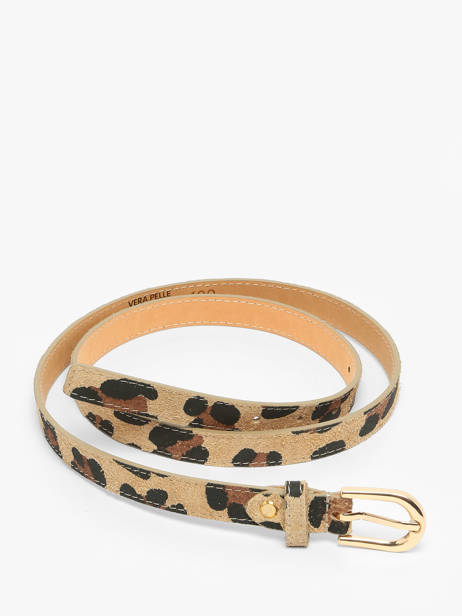 Riem Milano Beige velvet leopardo VL25068 ander zicht 2